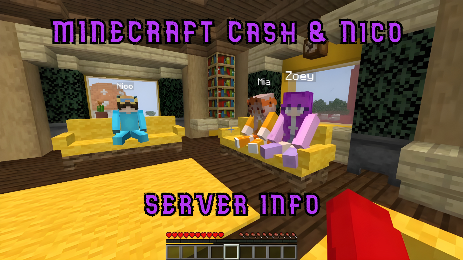 Is there a Minecraft Cash & Nico server IP? Everything to know