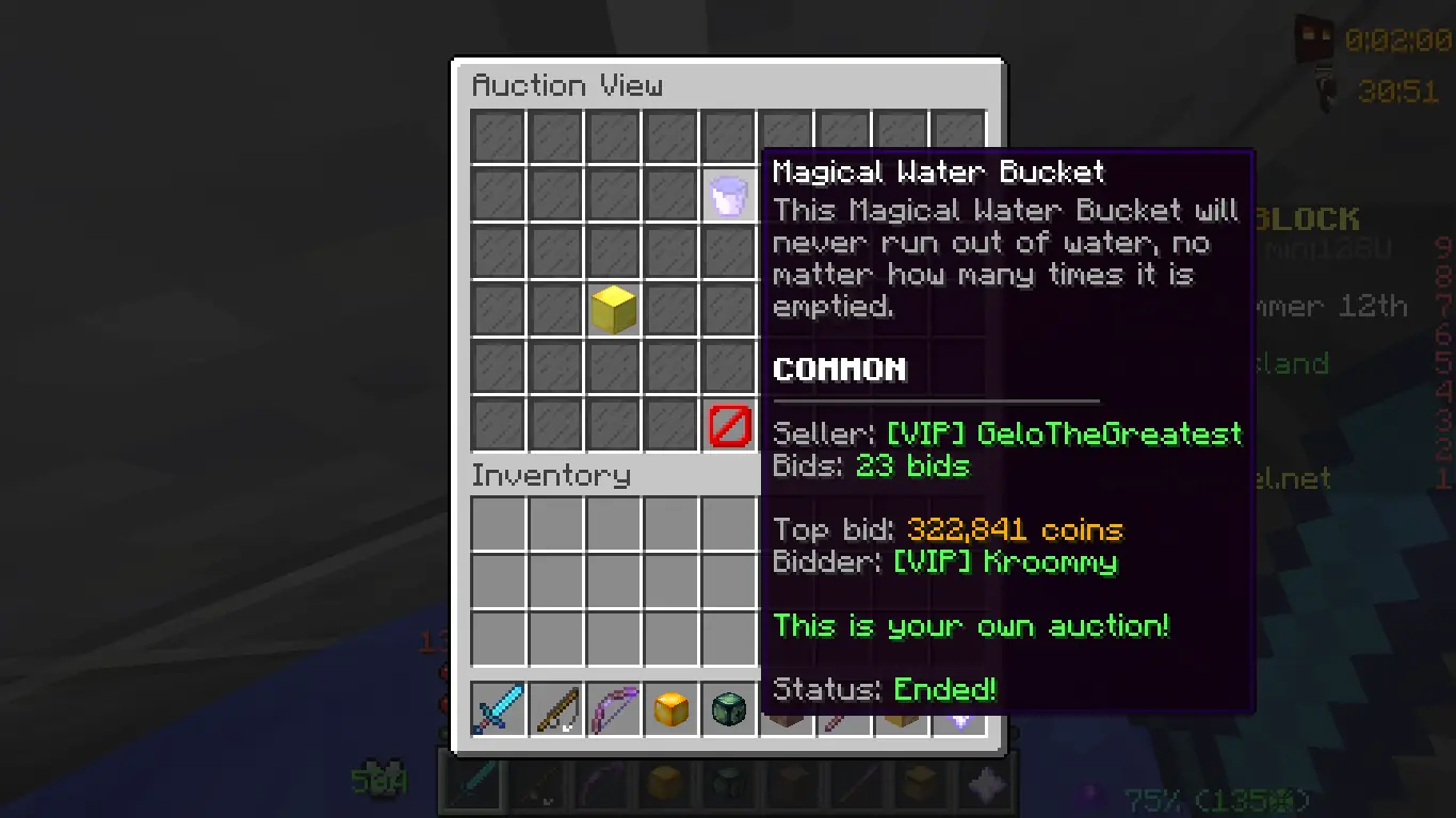 Magical Water Bucket