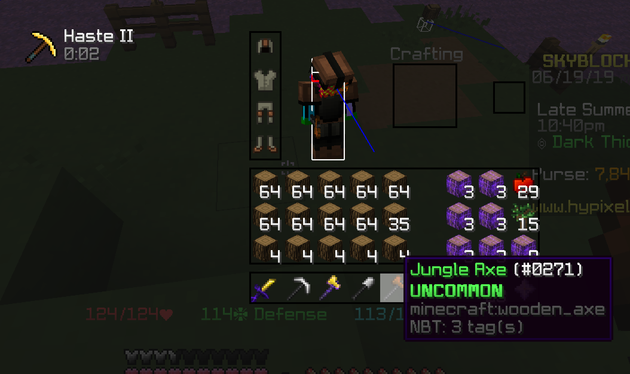 Jungle Axe in Hypixel Skyblock Minecraft Everything to Know