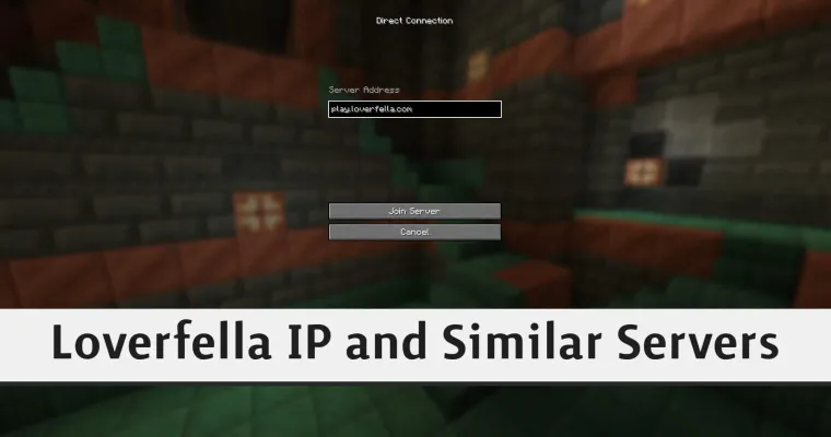 What is the IP for the Loverfella Minecraft Server?